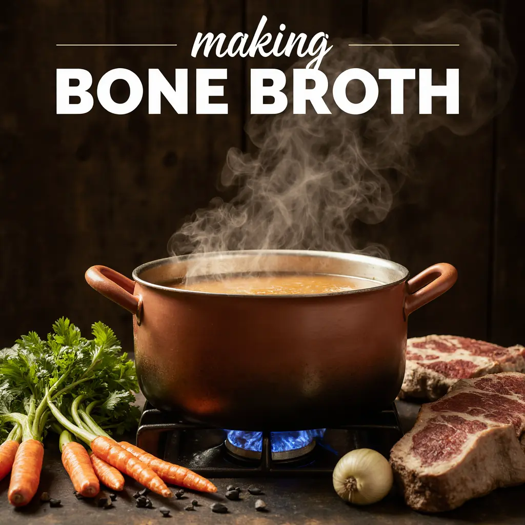 making bone broth