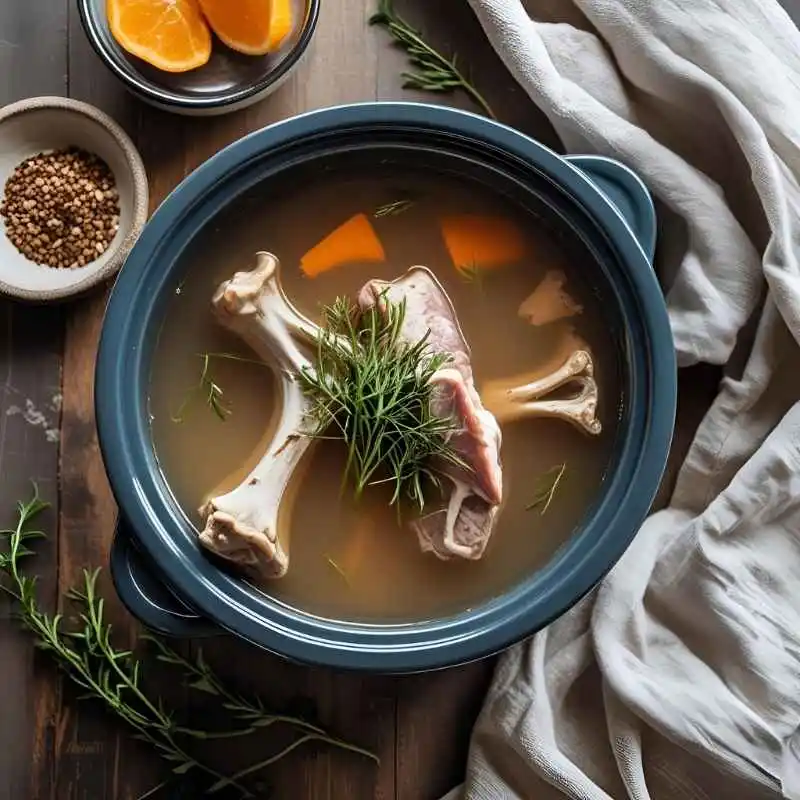 beef bone broth recipe slow cooker