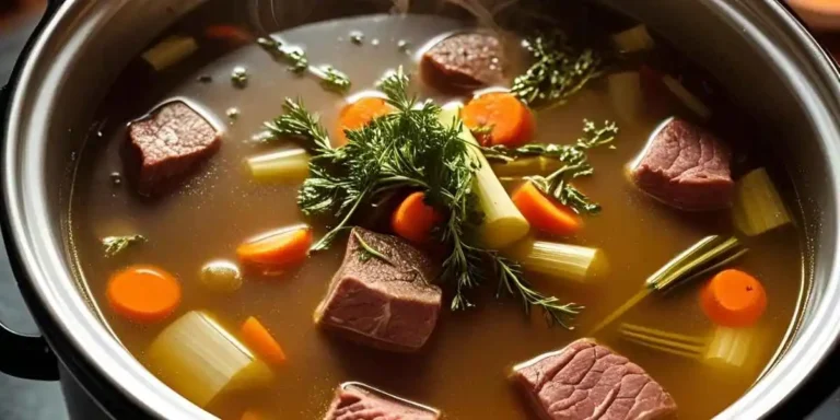 beef bone broth recipe slow cooker