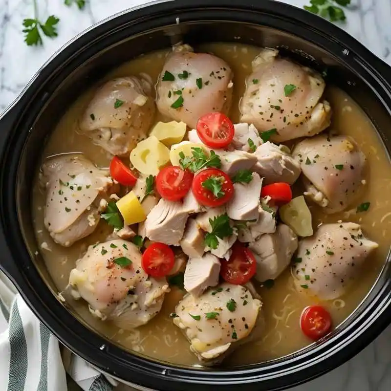 crockpot chicken using cream of chicken soup