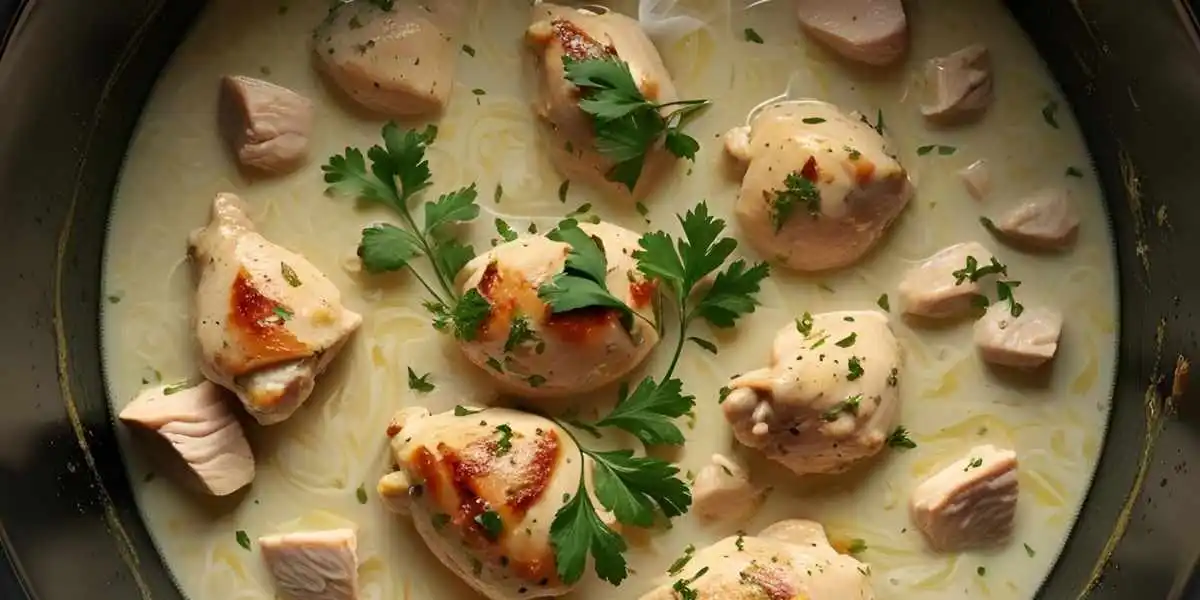 crockpot chicken using cream of chicken soup