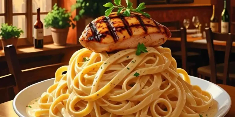 fettuccine chicken alfredo sauce