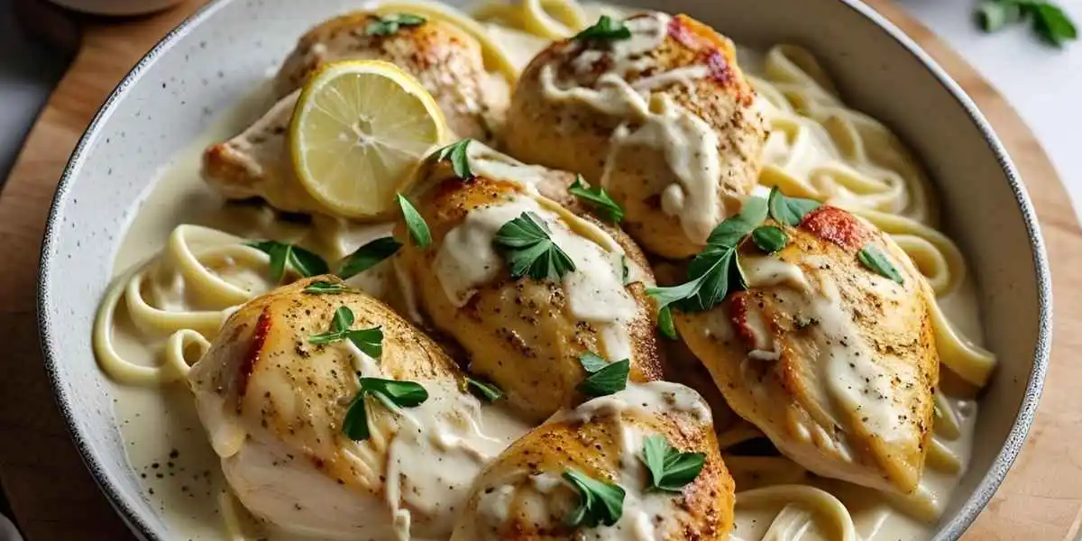 how to make chicken alfredo