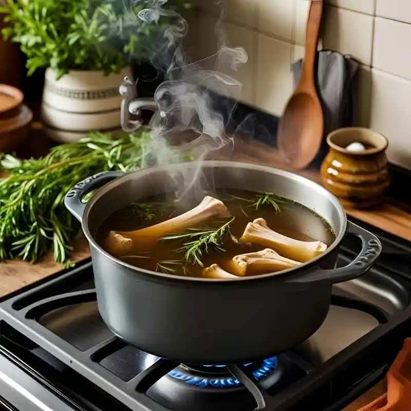 making bone broth