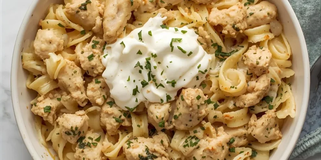 chicken & noodle casserole