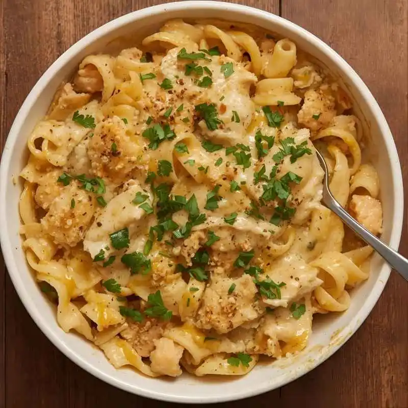 chicken & noodle casserole
